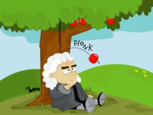 this Apple transform him into great scientist